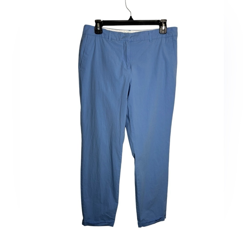 Marella Light Blue Ladies Cropped Trouser Size 10